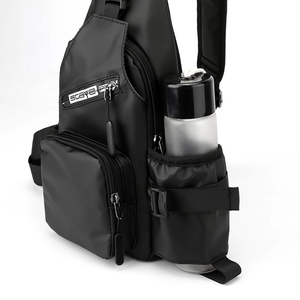 Borsa a <span class=keywords><strong>Tracolla</strong></span> Impermeabile da <span class=keywords><strong>Uomo</strong></span>, Marsupio Monospalla, Borsa da Petto, <span class=keywords><strong>Porta</strong></span> Telefono per Corsa, per Uomini e Donne - Product Image 6