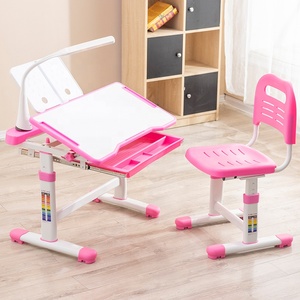 <span class=keywords><strong>Bureau</strong></span> ergonomique réglable en hauteur, table d'étude pour enfants étudiants bon marché pour la maison et l'école - Product Image 2