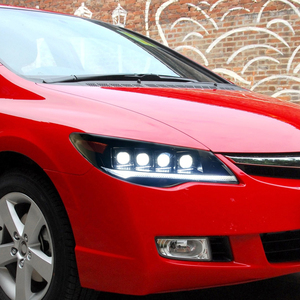 TYPY pour Honda FD2 Civic 2006-2015, assemblages de phares, conversion de lentilles LED, feux de jour et clignotants séquentiels - Product Image 5