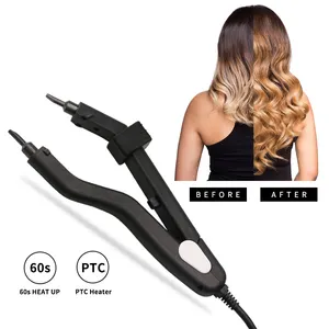 Professional Multi-function Adjustable Temperature Mini Keratin Hair Extensions Machine Hair Extensions Iron connector
