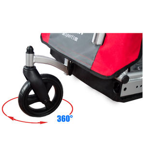 Velocelar — remorque de vélo <span class=keywords><strong>pour</strong></span> enfants, <span class=keywords><strong>porte</strong></span>-bébé avec connecteur de hachoir - Product Image 3