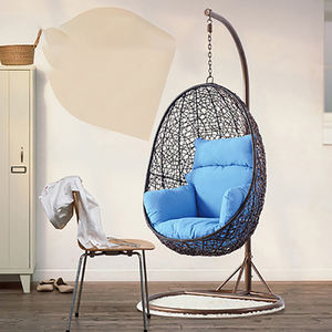 स्टैंड के साथ स्विंग कुर्सी, आँगन झूलों अंडे की कुर्सी, फांसी कुर्सियों स्विंग इनडोर, उद्यान, बालकनी, कार्यालय मंजिल, होटल - Product Image 2