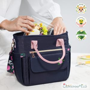 Bolsa Térmica Portátil Personalizada con Impresión Gratuita, Bolsa de Refrigeración Ecológica para Alimentos, Almuerzo, Playa, Fácil de Transportar, Tejido Impermeable - Product Image 3