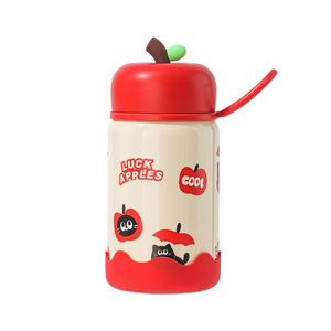 Lucky Apples 316 Stainless Steel Insulated Water <b>Bottle</b> Portable Student <b>Coffee</b> Cup Back To School Gift - Product Image 5