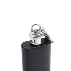 Mini Botella Portátil de Acero Inoxidable con Llavero y Logotipo Personalizado, 1oz y 2oz, para Alcohol, Whisky, Vino, con Logotipo Personalizado 2025 - Product Image 2