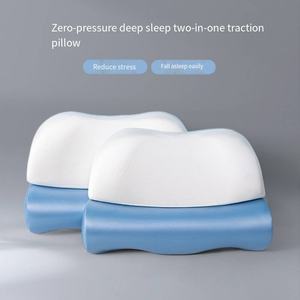 Oreillers <span class=keywords><strong>en</strong></span> mousse à <span class=keywords><strong>mémoire</strong></span> <span class=keywords><strong>de</strong></span> forme. Ces oreillers sont doux <span class=keywords><strong>en</strong></span> texture et ont la fonction <span class=keywords><strong>de</strong></span> corriger la forme du cou. - Product Image 4