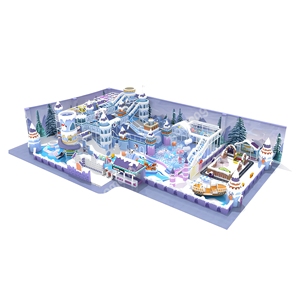 Jeu d'équipement intérieur pour enfants sur le thème du monde de la glace et de la neige en vente - Product Image 6
