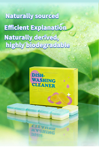 Tablettes et dosettes écologiques pour lave-vaisselle : Puissant dégraissant, rinçage impeccable, sans résidus, vaisselle brillante et éclatante - Product Image 4