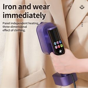 Nuovo portatile portatile indumento a vapore pieghevole elettrico ferro da stiro macchina per la casa e l'hotel - Product Image 5