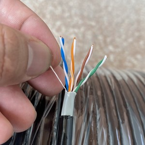 <span class=keywords><strong>Cable</strong></span> <span class=keywords><strong>UTP</strong></span> <span class=keywords><strong>Cat</strong></span> <span class=keywords><strong>5e</strong></span> de 24 AWG para Exteriores, para Cámaras IP, CCTV, <span class=keywords><strong>Cable</strong></span> de Red de Datos - Product Image 4