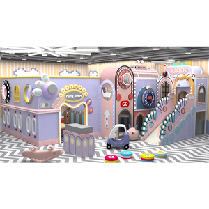 Equipo de Juego Infantil Comercial Moderno, Área de Juegos Interior, Centro de Entretenimiento Infantil, Instalaciones para Parques de Diversiones - Product Image 3