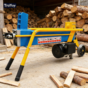 Fendeuse de bois électrique professionnelle 8T pour la gestion des villas, fermes et propriétés, traitement efficace de gros bûches - Product Image 5