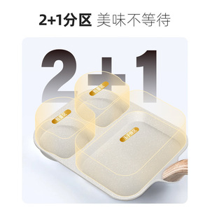 กระทะหินไมแฟนพรีเมียม 3-in-1 ขนาด 41 ซม. กระทะเคลือบกันติด สำหรับทอดไข่และสเต็ก - Product Image 5