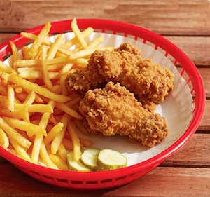Cesta Redonda Multiusos de Plástico para Servicio de Comida Rápida, para Frutas, Snacks, Pollo Frito, Palomitas, Papas Fritas, Caja para Comida Rápida - Diseño Minimalista - Product Image 2