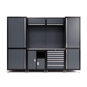 Hot Selling OEM Custom Tool Cabinet Cold Rolled Steel <strong>Workshop</strong> Garage Workstation Modular Workbench <strong>Drawers</strong> - Product Image 3