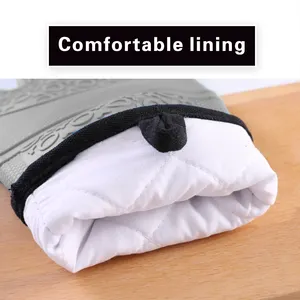 Maniques <span class=keywords><strong>de</strong></span> cuisine multifonctionnelles extra longues, résistantes à la chaleur, en silicone, pour four, flexibles et professionnelles - Product Image 5