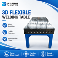 Nouvelle station de soudage multifonctionnelle 3D avec système de serrage, en acier Q355, marque Meisida, alimentation CC à arrêt automatique