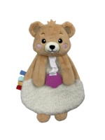 Ours en peluche brun personnalisé de bonne qualité, jouet de dentition doux pour bébé
