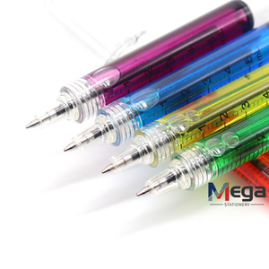 Stylos à injection liquide amusants personnalisés MEGA, stylos promotionnels originaux pour enfants, hôpital, meilleur cadeau, logo en plastique - Product Image 4