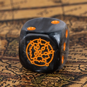 Faccub Tùy Chỉnh D6 Dnd RPG Trò Chơi Xúc Xắc Logo Nhựa Acrylic Nhựa Mờ Xúc Xắc Tùy Chỉnh Hộp Xúc Xắc Với Tùy Chỉnh Bao Bì - Product Image 3