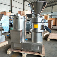 Broyeur Colloïdal Vertical Sanitaire en Acier, Nouvelle Machine à Gruyer le Sésame et les Arachides, pour Aliments et Produits Chimiques, Incluant Pâte de Haricot et Lait de Soja