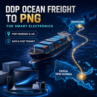 Pengiriman Laut DDP ke Papua Nugini Door to Door dari Shenzhen Cina LCL FCL untuk Aksesoris Tablet dan Perangkat Pintar
