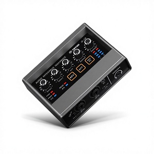 เทยุน โปรเฟสชั่นแนล เอบีเอสไมโครโฟนการ์ดเสียง USB คอมพิวเตอร์ ไม่ต้องใช้ไดรเวอร์ สำหรับไลฟ์สตรีมมิ่ง บันทึกเสียง คาราโอเกะ อุปกรณ์มหัศจรรย์ - Product Image 1