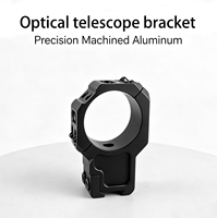 Anneaux de montage pour lunette de 30 mm, profil bas de 1,0 po, 45 °   Anneaux de montage inclinés compatibles avec base standard de 11 mm, accessoires optiques de chasse haut de gamme