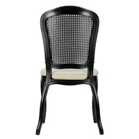 Chaise Louis Pop empilable en résine moderne, couleur personnalisable, pour ferme, extérieur, mariage, banquet, hôtel, événementiel et location