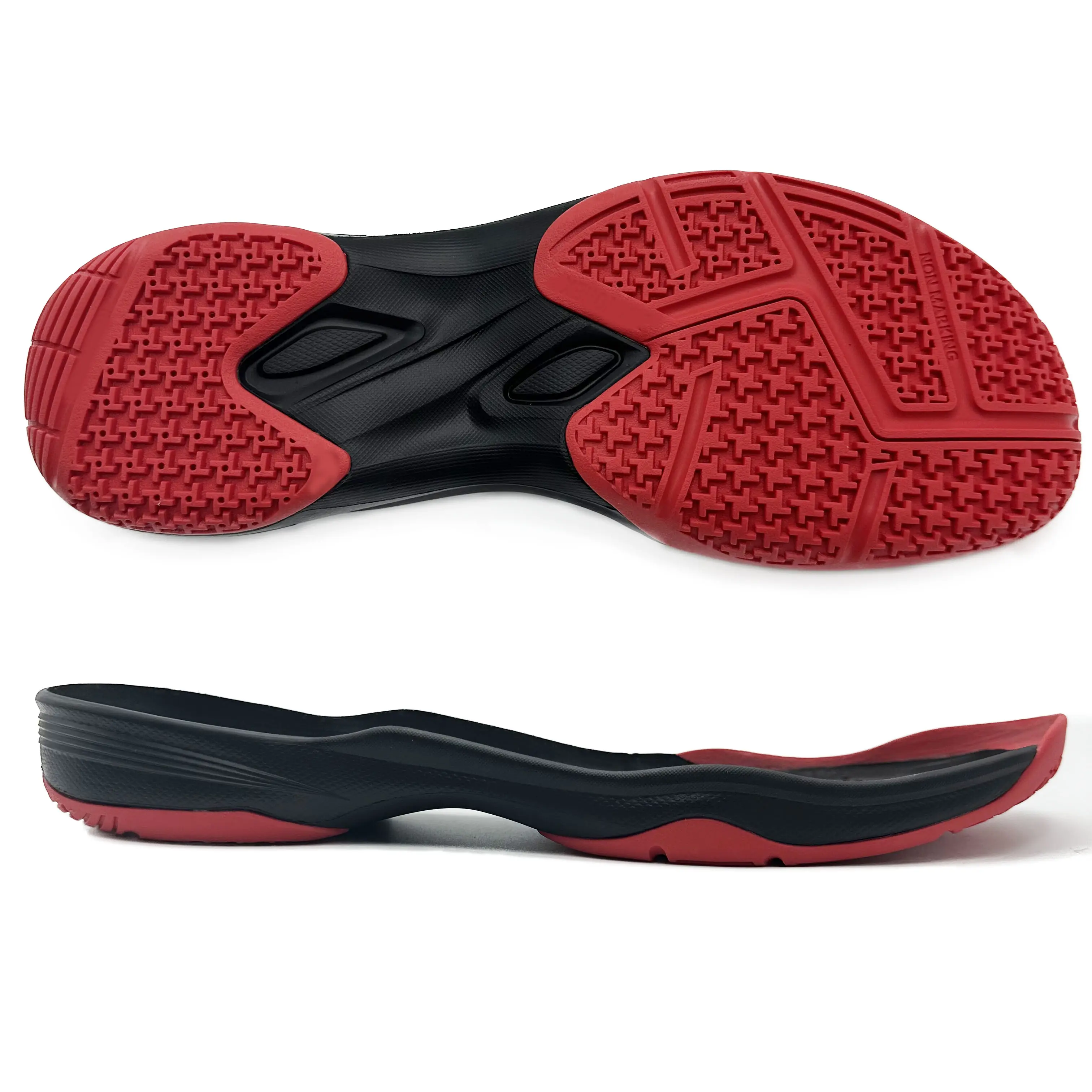High Quality Sports shoes Non slip Rubber sole Customized color EVA sole