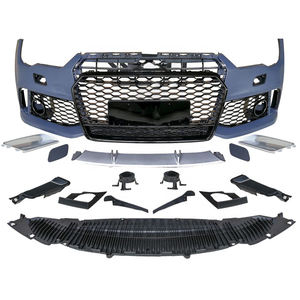 Kit Carrozzeria Paraurti Anteriore Stile RS7 per Audi <span class=keywords><strong>A7</strong></span> S7 C7.5 2016 2017 <span class=keywords><strong>2018</strong></span> con Griglia Nero Lucido - Product Image 1