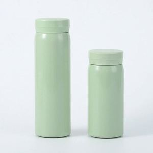 Thermos isotherme en acier inoxydable de 200 ml, tasse droite, avec couvercle, portable pour les voyages et le bureau - Product Image 1