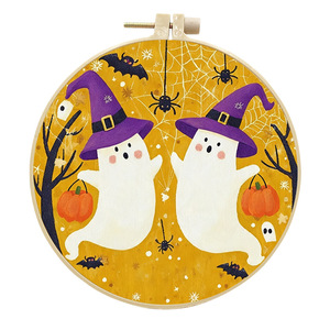 <span class=keywords><strong>Set</strong></span> Bordir 3D Labu Halloween DIY Seri Musim Gugur Perlengkapan Bordir untuk Dewasa - Product Image 3