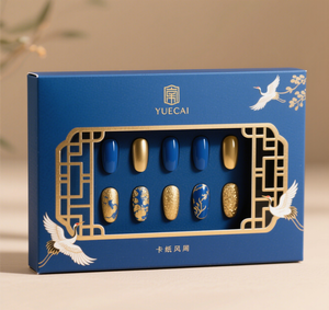 Caja de embalaje para trajes cosméticos, cartón cuadrado de diferentes colores, diseño de inserción doble personalizado, fuente directa de fábrica - Product Image 2