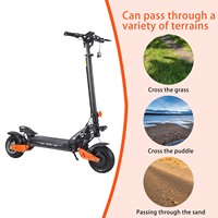 Scooter Eléctrico de 48V en Oferta, Precio de Fábrica, con Opción de Batería de Litio de 15AH-23AH, Alcance de 45KM, Diseño Plegable