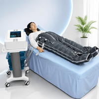 Appareil de pressothérapie lymphatique à 24 airbags, massage par compression, amélioration de la circulation sanguine, analyse cutanée