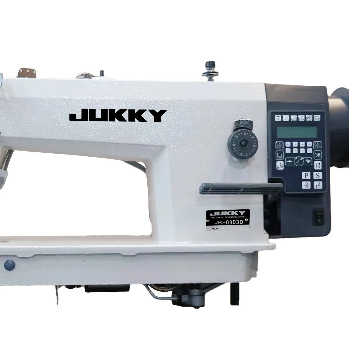 JUKKY 0303D-D3 Máquina DE COSER DE pespunte de alta velocidad ahorro de energía directdrive integrado tiene alimentación bidireccional