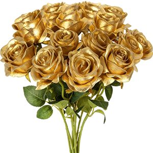 Rose artificielle à toucher réel, grande tige de 73 cm, rose en tissu de soie à tige unique pour la décoration florale de mariage - Product Image 6