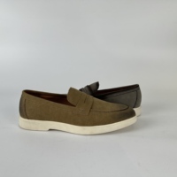 Mocassins Homme Personnalisés de Haute Qualité en PU Cachemire Yangbuck – Chaussures Plates Décontractées de Marque Populaire pour la Marche