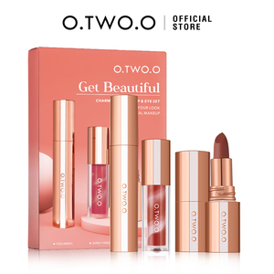 O.tw o.o ชุดเครื่องสำอาง3-in-1: ลิปสติกเนื้อแมตต์เงางามสูงลิปกลอสกันน้ำมาสคาร่าทันสมัย - Product Image 6