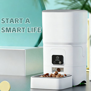 Comedero Automático Inteligente para Gatos Futurepets OEM/ODM de 6L con Control por WiFi y Aplicación, Alimentación Programada y Doble Fuente de Alimentación - Product Image 2
