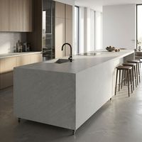 Dalle de pierre de quartz technique résistante aux taches avec surface non poreuse pour comptoirs de cuisine haut de gamme