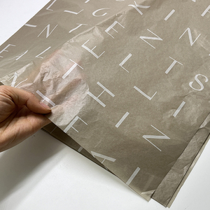 Стильная упаковочная бумага с логотипом, 17 г - Product Image 2