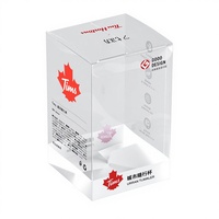 Boîte en PET à fermeture automatique personnalisée pour protecteur de boîte Pop, boîte d'emballage en plastique souple de 0,35 mm pour jouets