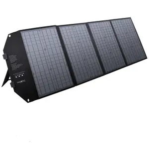 Tragbarer Strom versorgungs generator für den Außenbereich 100W Faltbares Solar panel mit 10-in-1-Verbindungskabeln