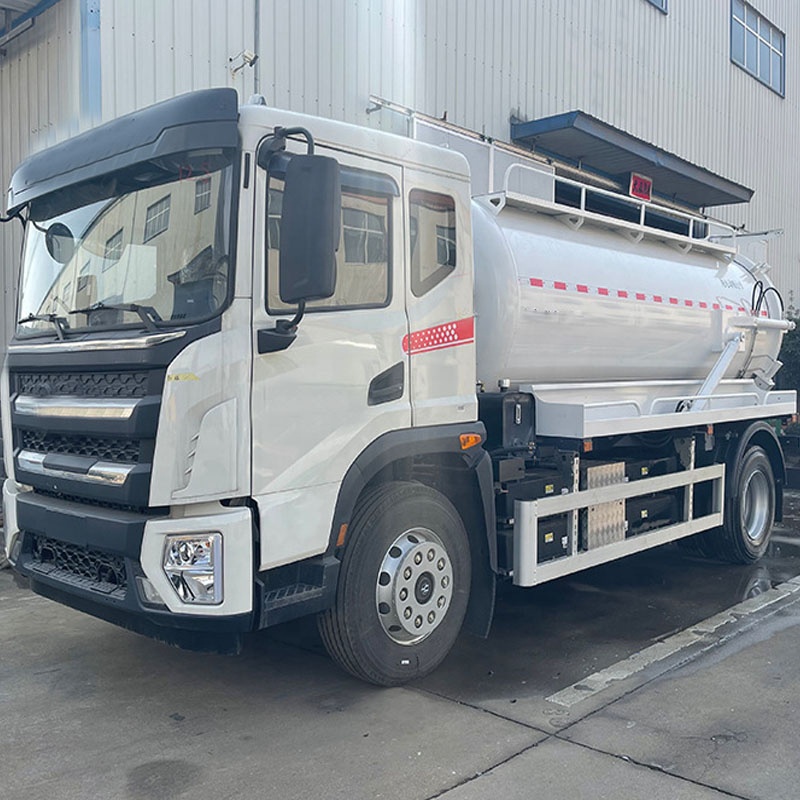 Factory Wholesale Lithium Lead Acid Battery Electric Truck 4X4 Electric Vehicles Car Sewage Suction Truck Price for Dongfeng