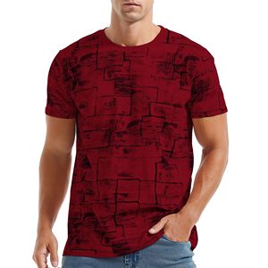 เสื้อยืดทรงหลวมสำหรับผู้ชาย รุ่น 6970 ผ้าฝ้าย 100% สไตล์สปอร์ต พิมพ์ลายดิจิทัล ดีไซน์เรียบ - Product Image 2