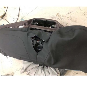 Tableau de bord en PVC de cuir, siège de voiture de couleur noire, cuir pour <span class=keywords><strong>Volvo</strong></span>, différents motifs - Product Image 3
