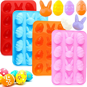 Moule à gâteau en silicone pour œufs de Pâques, design personnalisé, haute performance, écologique, pour la pâtisserie commerciale - Product Image 1