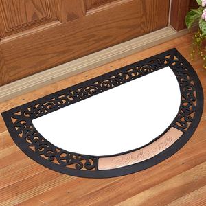 Tapis de porte en polyester recyclé en caoutchouc vierge pour sublimation UV imprimable directement en usine - Product Image 5